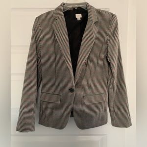Houndstooth blazer